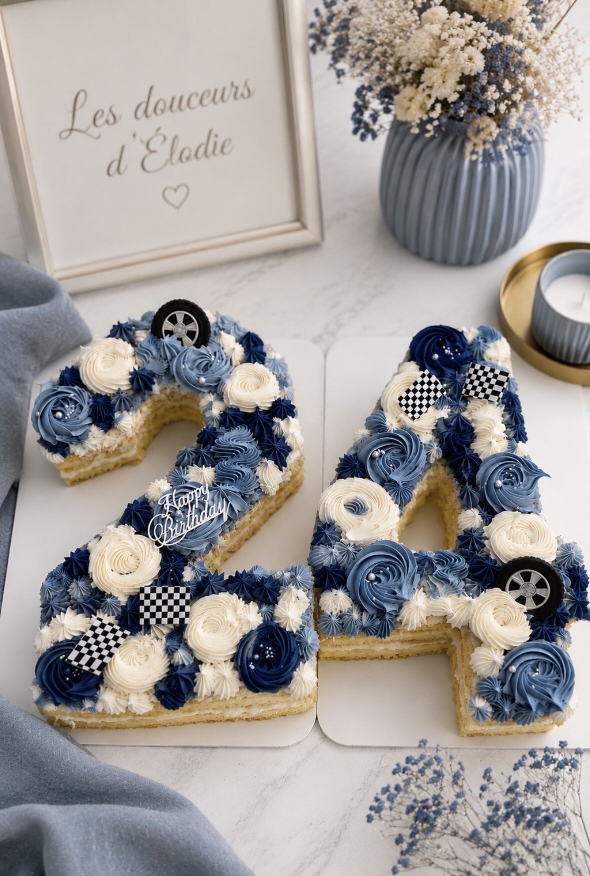 Number Cakes artisanal sur mesure